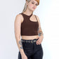 CROP TOP ASIMETRICO BRUNA FOUR