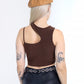 CROP TOP ASIMETRICO BRUNA FOUR