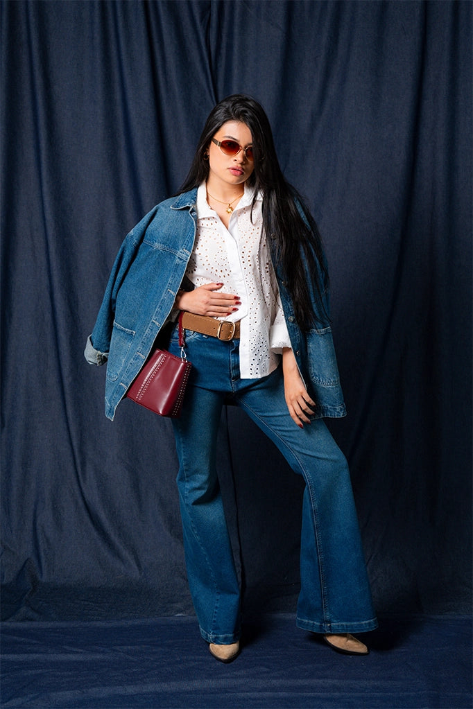 BHV JEANS FLARE 7507