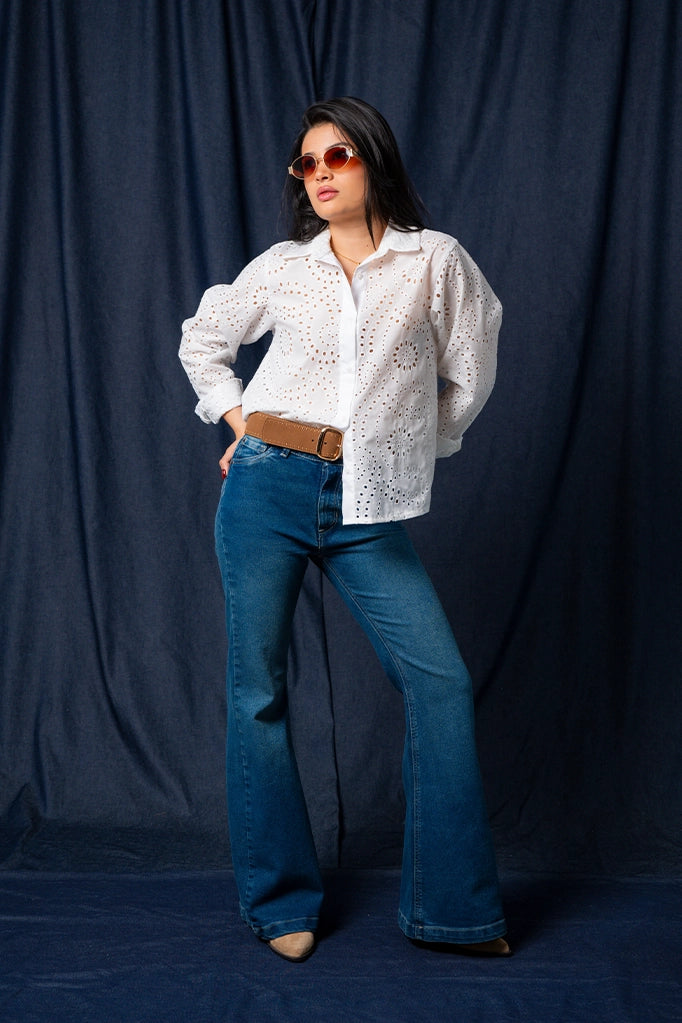 BHV JEANS FLARE 7507