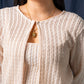 CARDIGAN SET TEXTURA E-C 8597