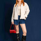 CHAQUETA BOMBER OVERSIZE 8000