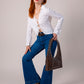 BLUSA LACE UP G-C 8600.