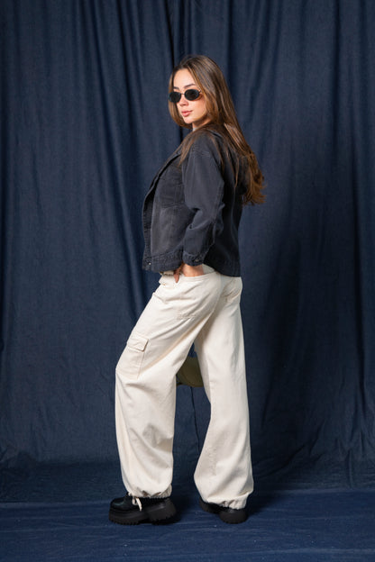 JEANS STRAIGHT CARGO E-M 7561