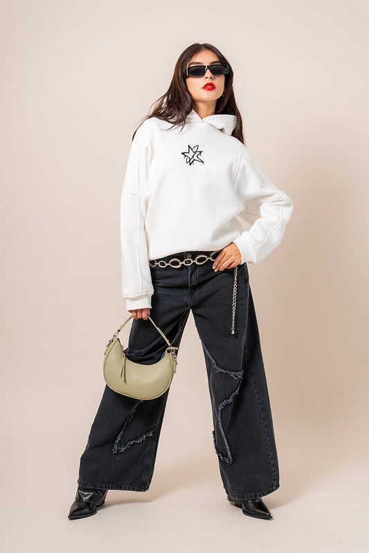 JEANS BAGGY DESFLECADO R-M 7569.