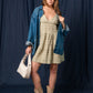 VESTIDO CORTO FLUIDO 8117