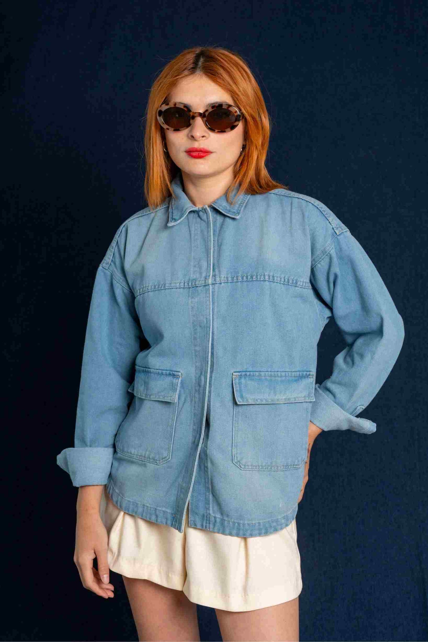 BH SOBRECAMISA DENIM ADARA