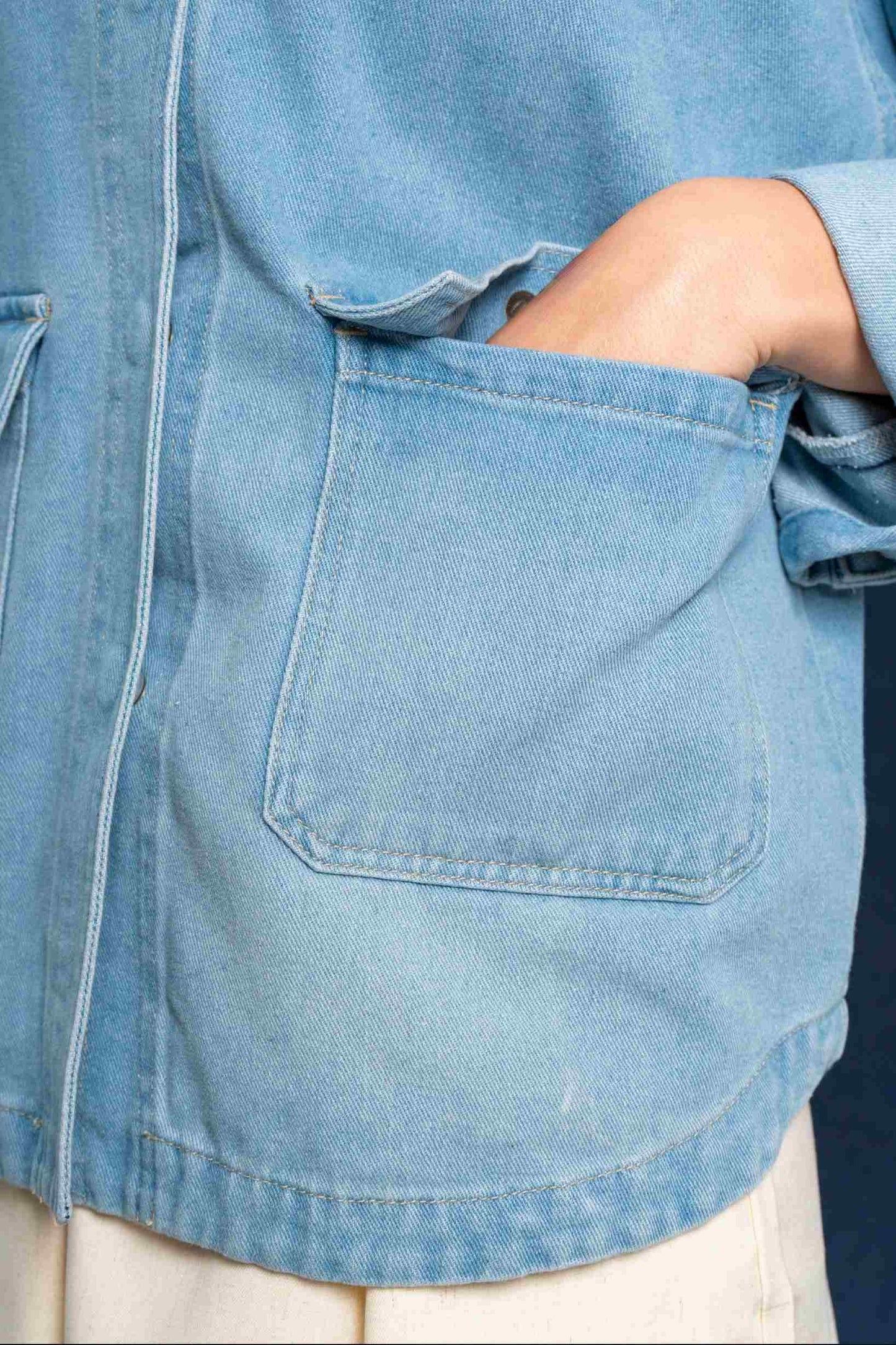 BH SOBRECAMISA DENIM ADARA