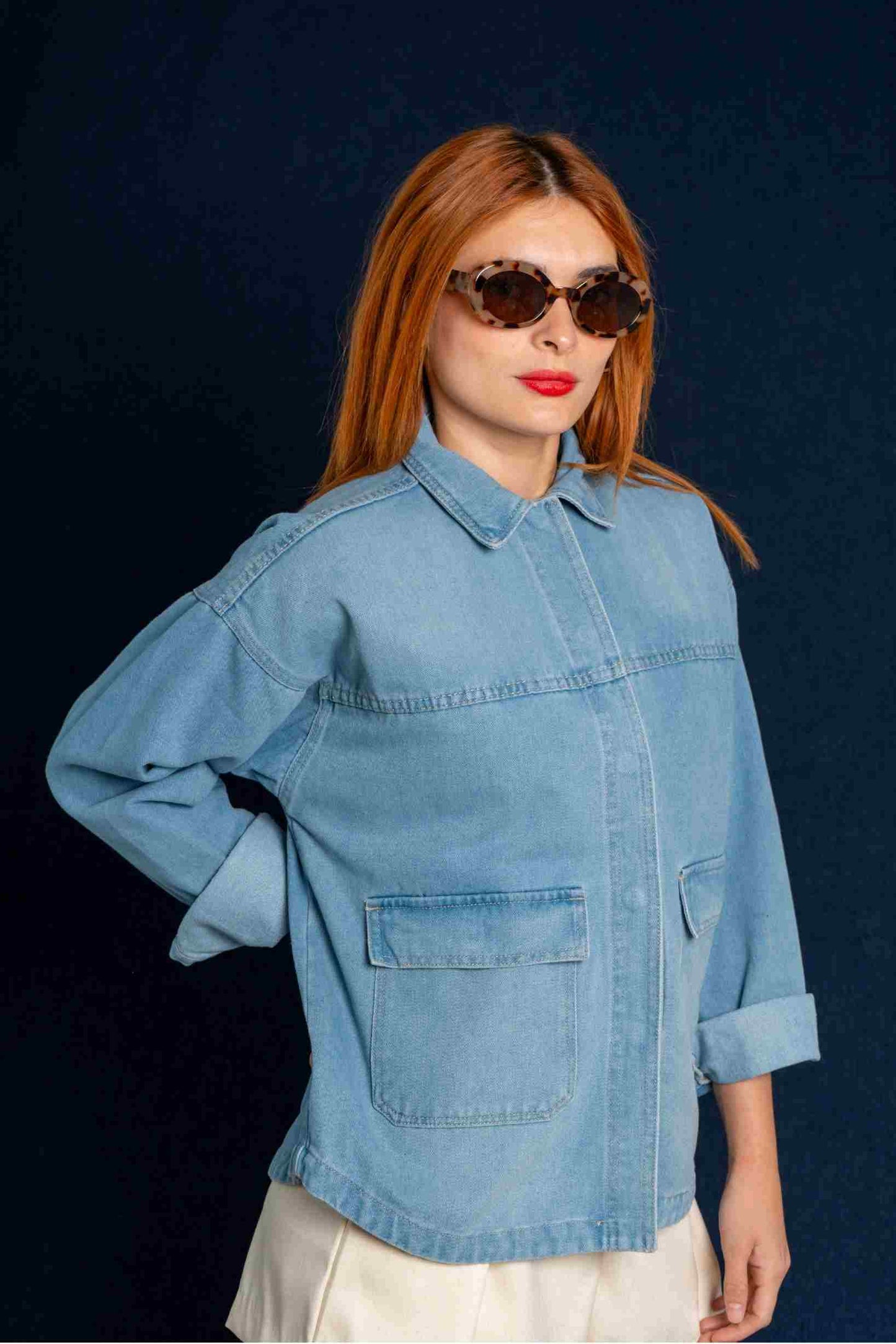 BH SOBRECAMISA DENIM ADARA
