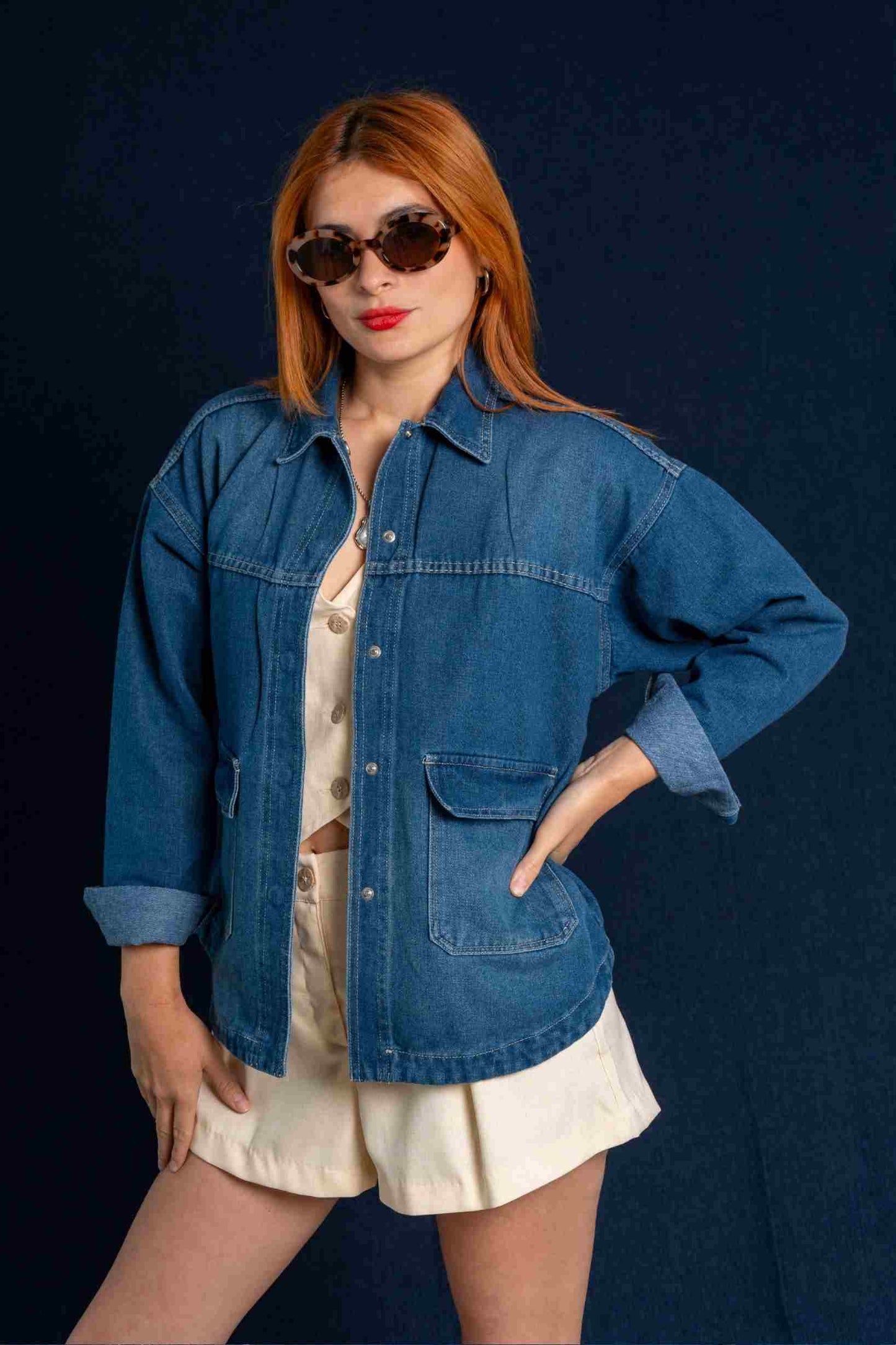BH SOBRECAMISA DENIM ADARA