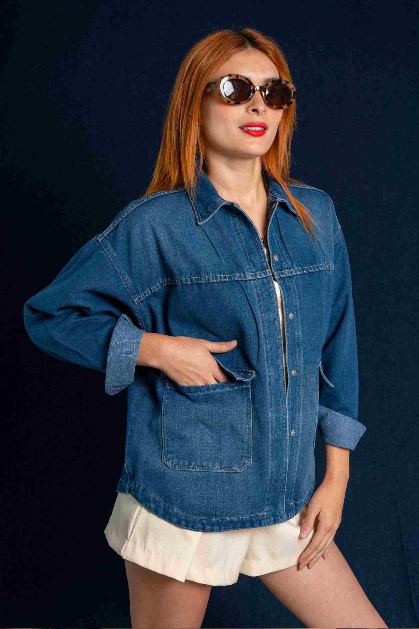 BH SOBRECAMISA DENIM ADARA