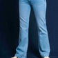 BHV JEANS FLARE MIDE RISE 8143