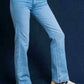 BHV JEANS FLARE MIDE RISE 8143
