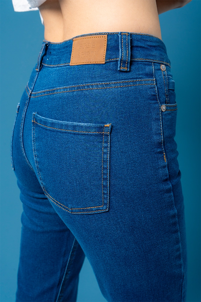 JEANS FLARE SLIT G-M 8354.
