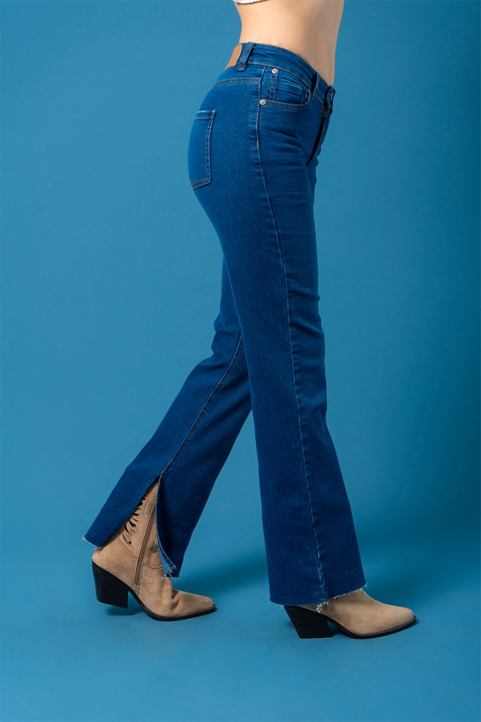 JEANS FLARE SLIT G-M 8354.