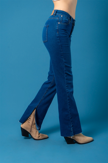 JEANS FLARE SLIT G-M 8354.