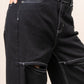 JEANS WIDE LEG CUT OUT R-M 8345.