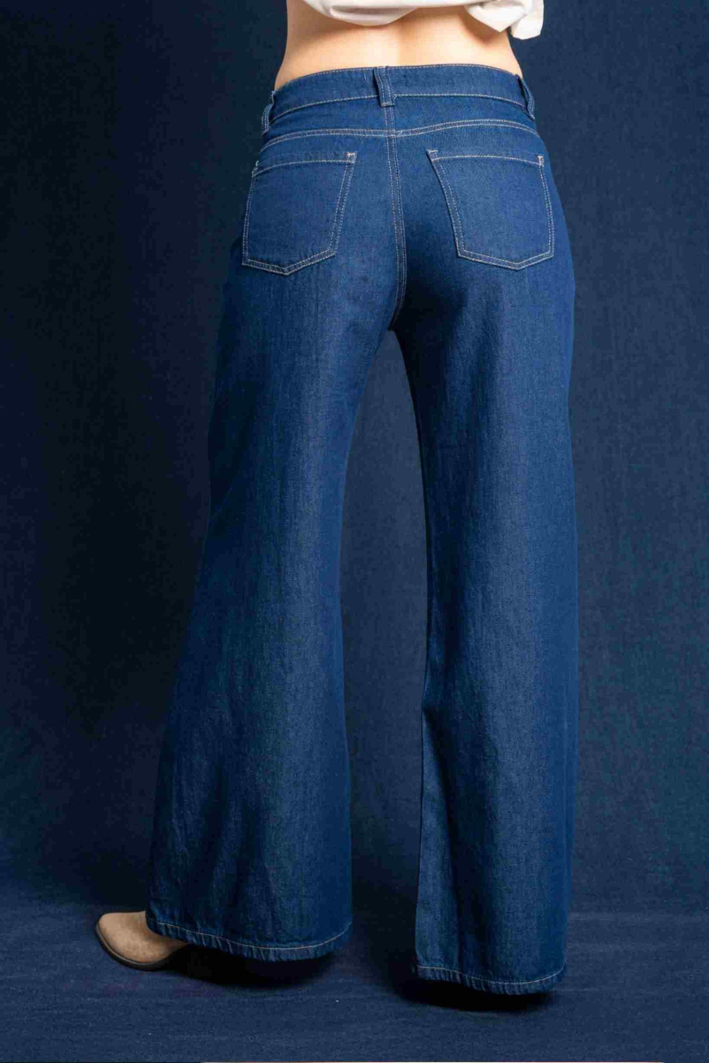 JEANS WIDE LEG G-M 7629
