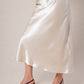 FALDA MIDI SATIN B-M 8557.