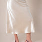 FALDA MIDI SATIN B-M 8557.