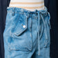 JEANS CARGO CINTURA AJUSTABLE 7270