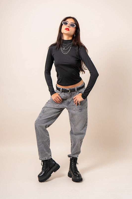 JEANS MOM FIT R-M 8483.