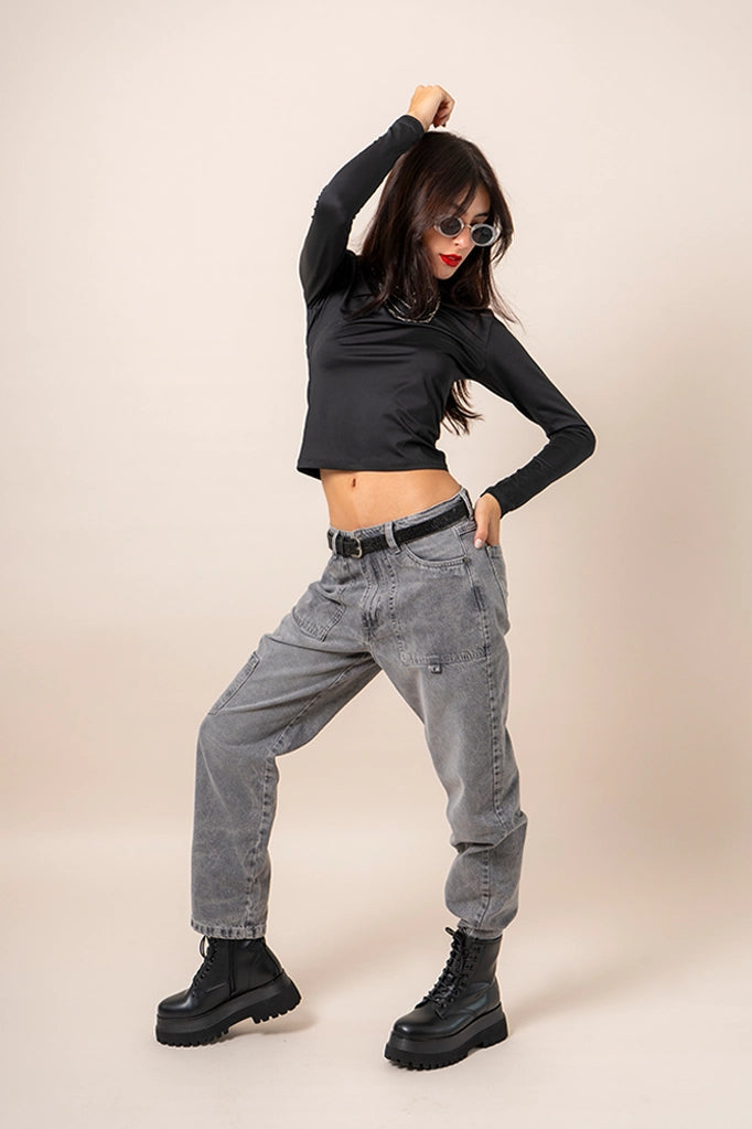JEANS MOM FIT R-M 8483.