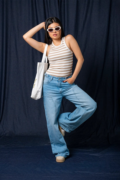 JEANS STRAIGHT AJUSTABLE BONEY ONE