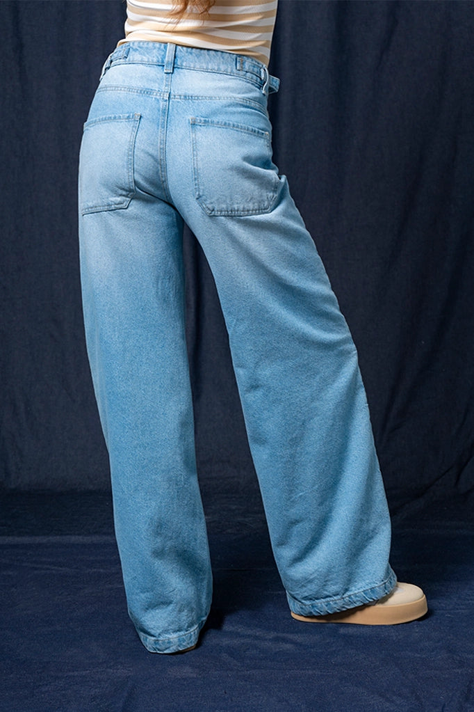 JEANS STRAIGHT AJUSTABLE BONEY ONE