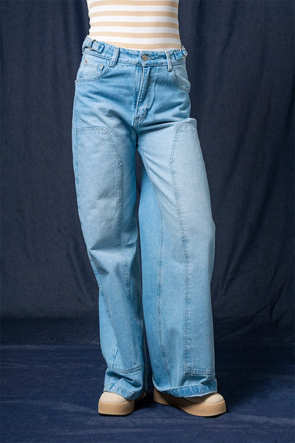 JEANS STRAIGHT AJUSTABLE BONEY ONE
