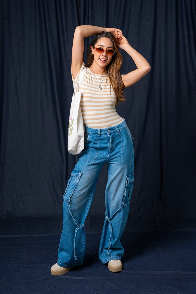 JEANS STRAIGHT CAPRIOLI ONE