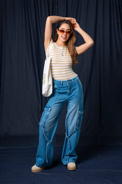 JEANS STRAIGHT CAPRIOLI ONE