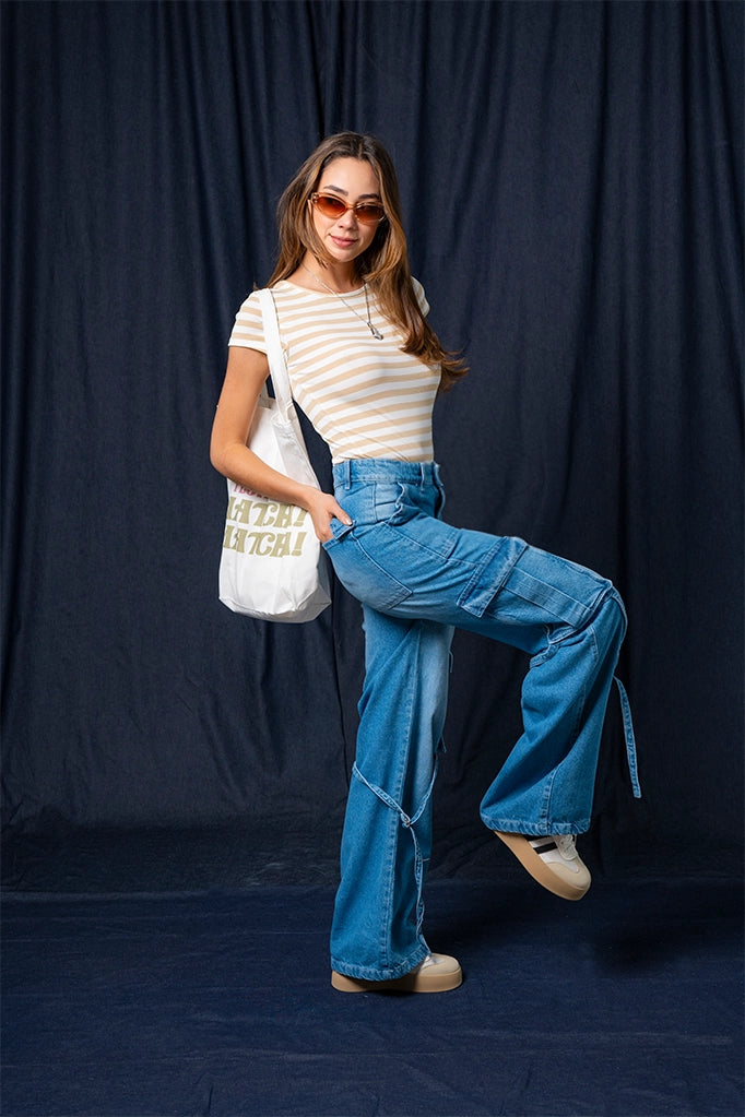 JEANS STRAIGHT CAPRIOLI ONE