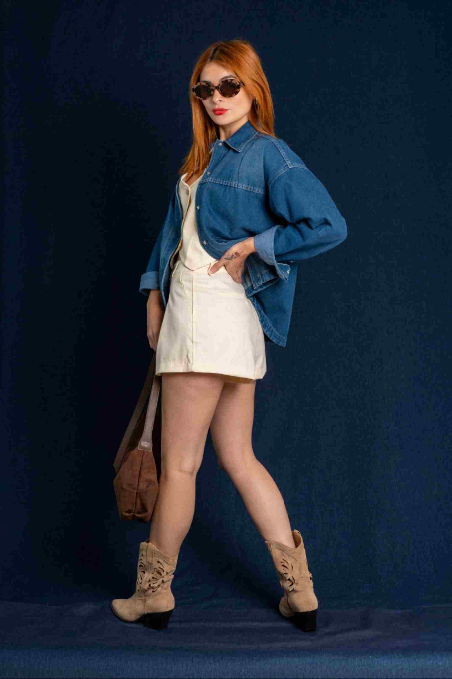 BH SOBRECAMISA DENIM ADARA