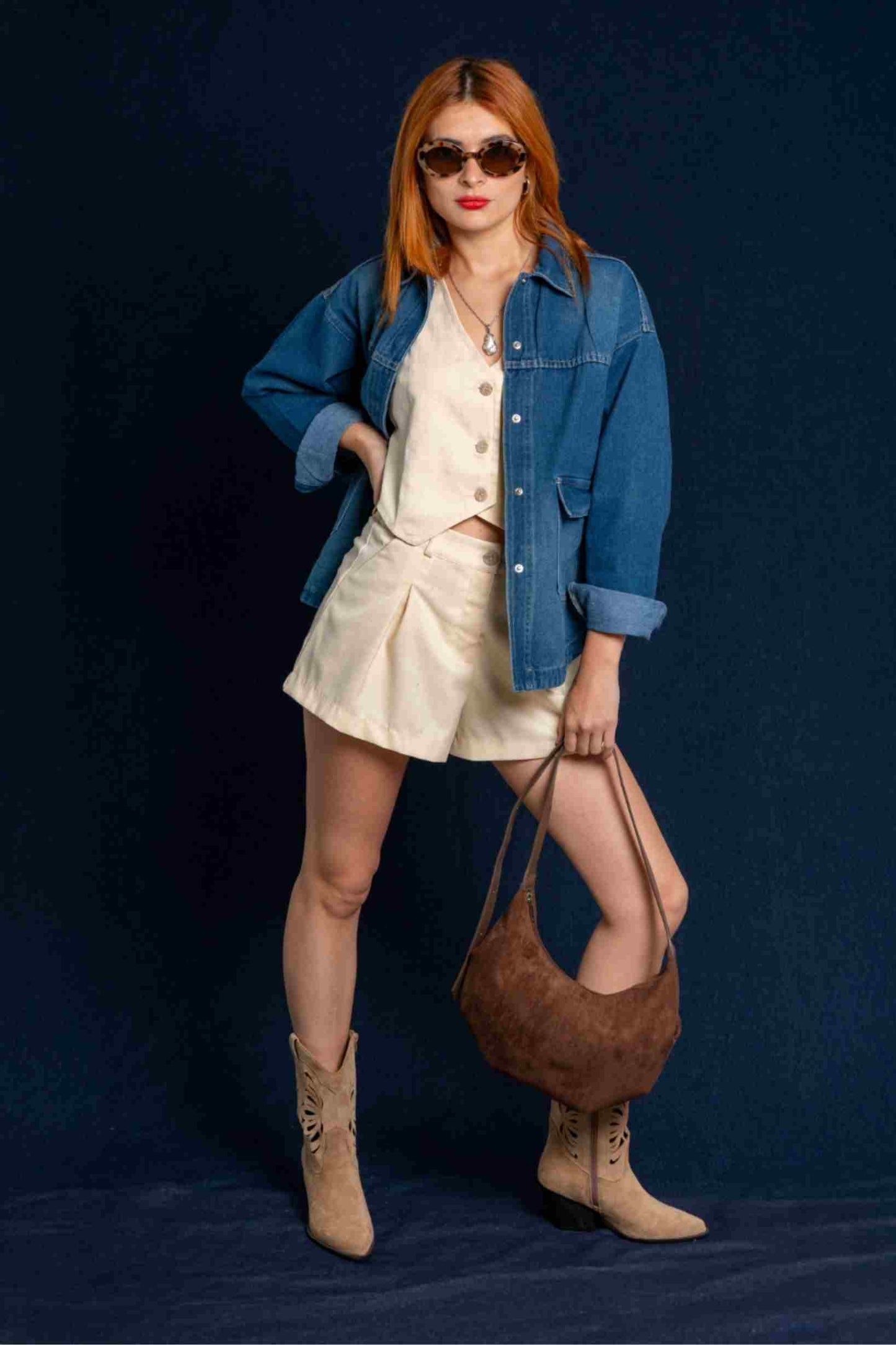 BH SOBRECAMISA DENIM ADARA