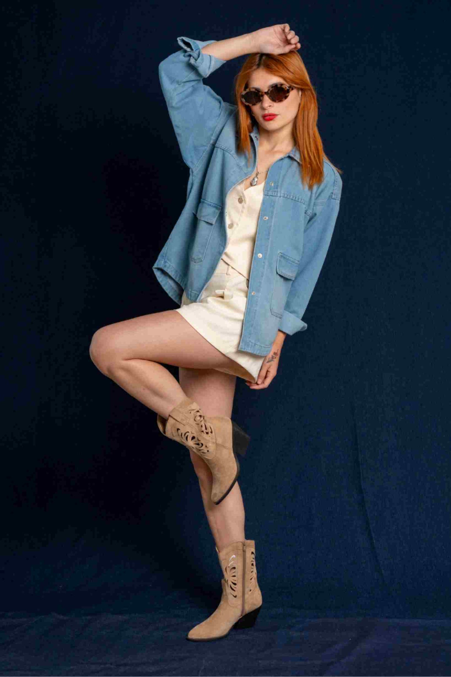 BH SOBRECAMISA DENIM ADARA