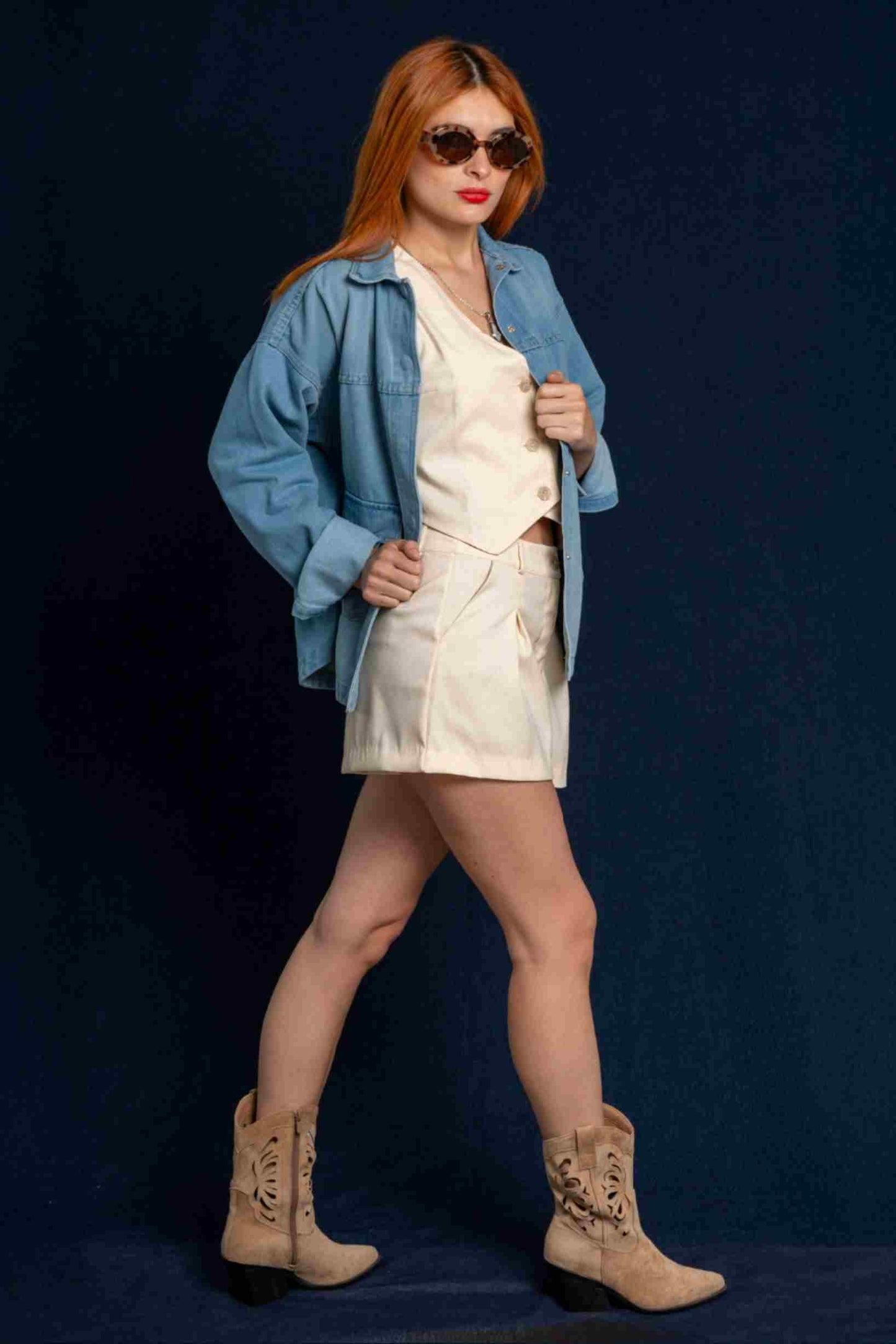 BH SOBRECAMISA DENIM ADARA