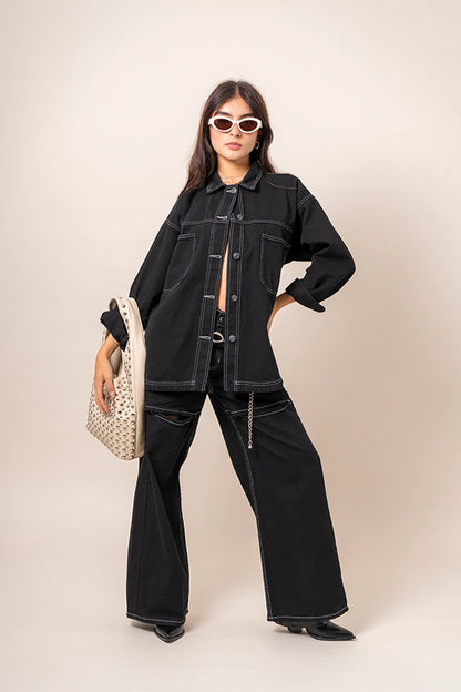 SOBRECAMISA OVERSIZE DENIM R-F 7663.