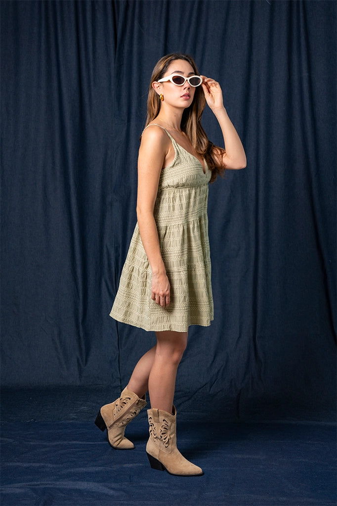 VESTIDO CORTO FLUIDO 8117