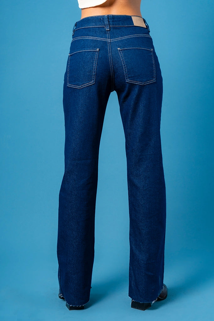 JEANS FLARE SLIT G-M 8354