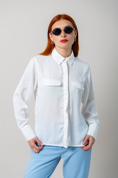 CAMISA SATIN B-M 8415