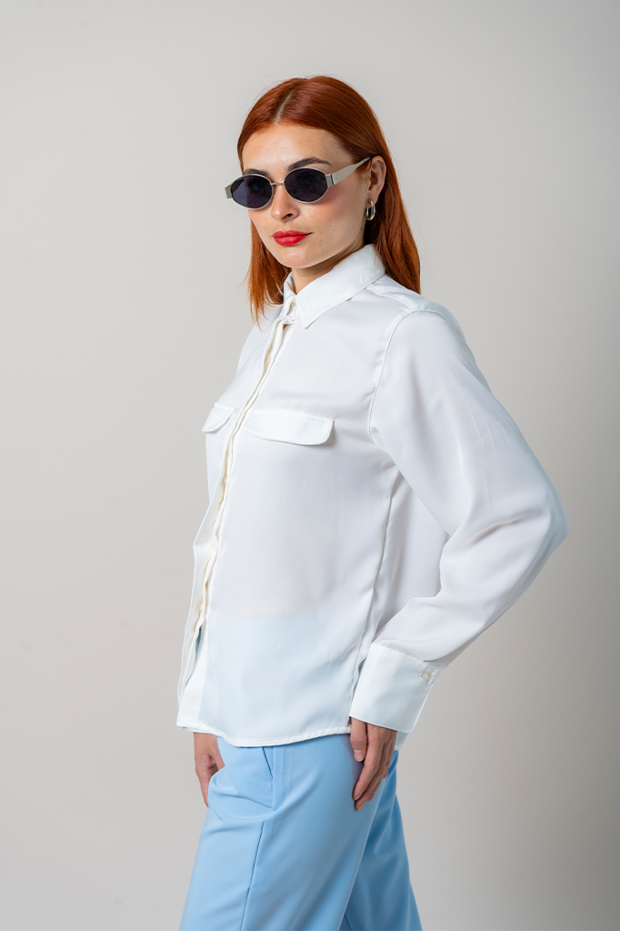 CAMISA SATIN B-M 8415