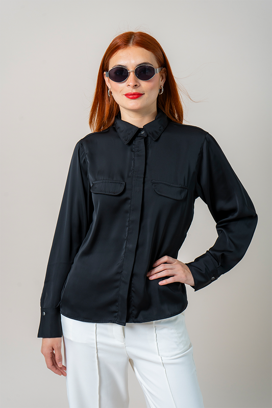CAMISA SATIN B-M 8415