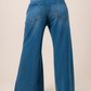 BH JEANS WIDE LEG CINTURON 7232