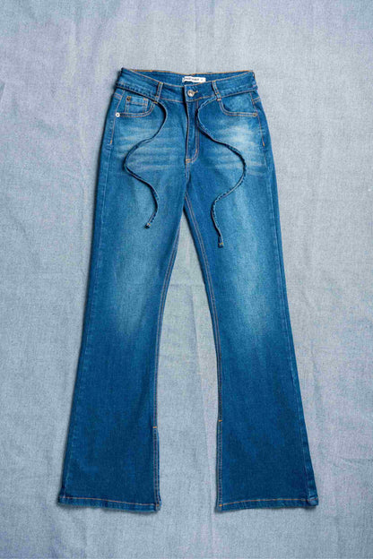 BH JEAN FLARE SLIT 7220