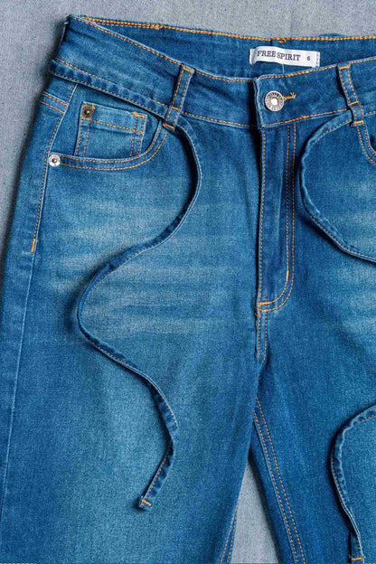 BH JEAN FLARE SLIT 7220