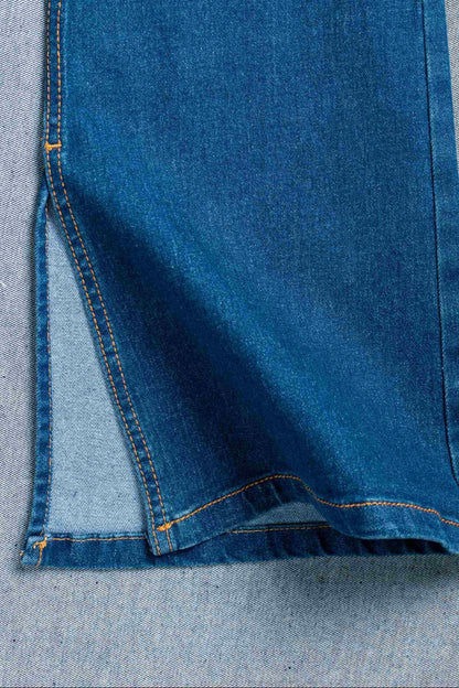 BH JEAN FLARE SLIT 7220