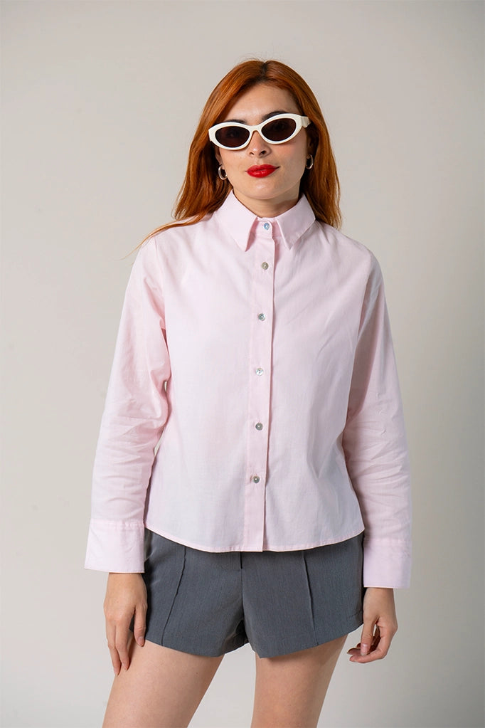 CAMISA BASICA POPELINA B-M 7410