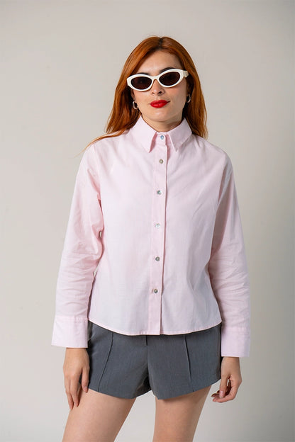 CAMISA BASICA POPELINA B-M 7410
