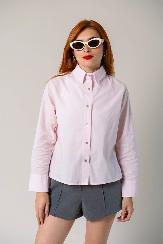 CAMISA BASICA POPELINA B-M 7410